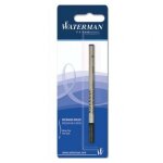 Waterman recharge pour roller pointe fine encre noire