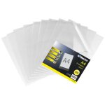 Waytex pochettes coins a4 transparent lisse, 90 mic, sachet de 50