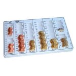 Wedo europa monnayeur pour caisse a monnaie 266 x 162 x 31 mm blanc