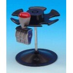Wedo porte - timbres 6 places, rond, noir