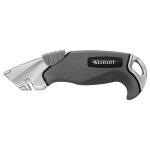 Westcott cutter e - 84023 00 alliage aluminium avec poign�e souple, largeur 18 mm (gris / noir)