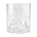 Winkee - whiskey glass - whiskey on the rocks