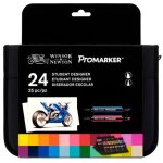Winsor & newton -  student designer wallet  promarker (pack of 24)