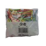 Wolf & appenzeller 220100 lot de 100 papillotes de loterie perdantes coloris assortis