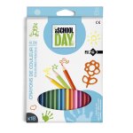 Wonday boite de 18 crayons de couleur 18 cm