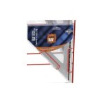 Wonday equerre alu'tech 45 degrs en aluminium hypotnuse 25 cm