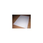 Wonday plaque carton mousse format a4 21 x 29, 7 cm epaisseur 3 mm blanc