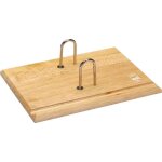 Wonday socle ephemeride bois blanc arceaux metal