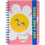 Wonder agenda scolaire hebdomadaire 2024 - 25 avec 8 feuilles d'autocollants