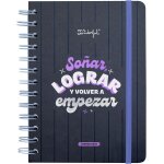 Wonder petit agenda hebdomadaire 2025 avec 8 feuilles d'autocollants et phrases quotidiennes motivantes ...