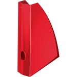 Wow - porte - revues a4 en plastique, rangement pour magazines & documents a4, coloris rouge (52771026) ...