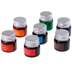 Xeju bouteille en verre de recharge d'encre d'�criture color�e pure authentique de stylo - plume d'encre ...