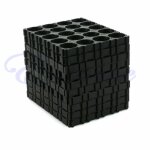 Xeme 10pcs 18650 batterie 4x5 cell spacer rayonnant shell pack support de chaleur en plastique nouveau ...