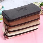 Xeme etudiant toile crayon cas stylo sac femmes voyage cosm�tique maquillage pochette bo�te