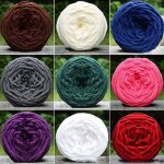 Xeme mode bricolage echarpe pull serviette fil epais tricot chunky eponge boule de fil