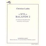 Xyl balafon 2, 12th study for alto saxophone / recueil + cd