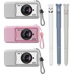 Yemaesre - 3 pièces blanc correcteur souris, souris effaceur kawaii, effaceur forme de l'appareil photo, ... Yemaesre - 3 pièces blanc correcteur souris, souris effaceur kawaii, effaceur forme de l'appareil photo, ...
