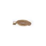 Assiette a la carte 440 ml brun - vert Assiette a la carte 440 ml brun - vert