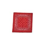 Bandana western rouge - rouge