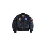 Blouson ma - 1 vf nasa bleu - noir / m