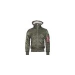 Blouson aviateur ma - 1 hooded dark green - vert sombre / m
