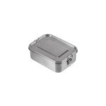 Boîte repas acier inoxydable 18x14x6. 5 cm - default title Boîte repas acier inoxydable 18x14x6. 5 cm - default title