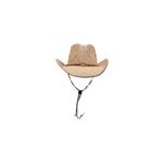 Chapeau de paille avec jugulaire - default title