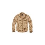 Chemise à manches longues vintage - chameau / s Chemise à manches longues vintage - chameau / s