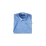 Chemise de service manches courtes bleue - bleu / s