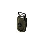 Kit de survie corde de parachute large - noir