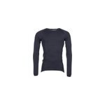 Lite maillot de corps manches longues crewneck - noir / s