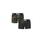 Lot de 2 boxers logo - noir / s