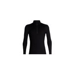 Manches longues tech half zip merino 260 homme - rouge / xxl