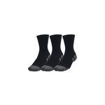 Mid crew chaussettes cotton pack de 3 - noir / xl