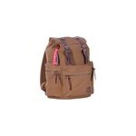 Nature sac  dos canvas 20 l brun - marron