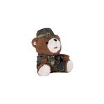 Ours en peluche avec uniforme et casquette - default title
