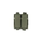 Porte chargeur double pistole - olive Porte chargeur double pistole - olive