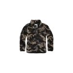 Pull troyer polaire peluche - olive / xxl