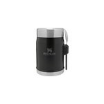 R�cipient avec cuill�re classic food jar - noir