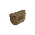 Sacoche frontale pour porte - plaques - coyote