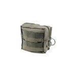 Sacoche quadro multislot e - gris pierre olive