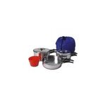Set de cuisine acier inoxydable pour 2 personnes - default title
