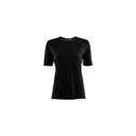 T - shirt lightwool undershirt tee jet black femmes - nature / m