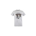 T - shirt monkey with glasses heather grey - gris / s