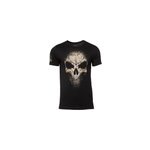 T - shirt usmc desert marpat skull - marpat woodland / s
