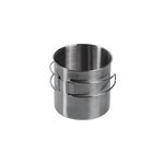 Tasse acier inoxydable poign�e pliable 800 ml - default title