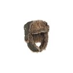 Toque avec fourrure synthétique - s Toque avec fourrure synthétique - s