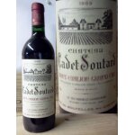 1 bouteille st emilion grand cru - château cadet soutard 1989 1 bouteille st emilion grand cru - château cadet soutard 1989