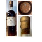 1 btle chteau rieussec 1er grand cru sauternes 1957 - 66 ans - 75 cl