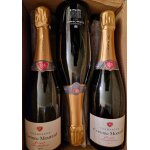 1 caisse de 6 btls de champagne corinne moutard brut tradition